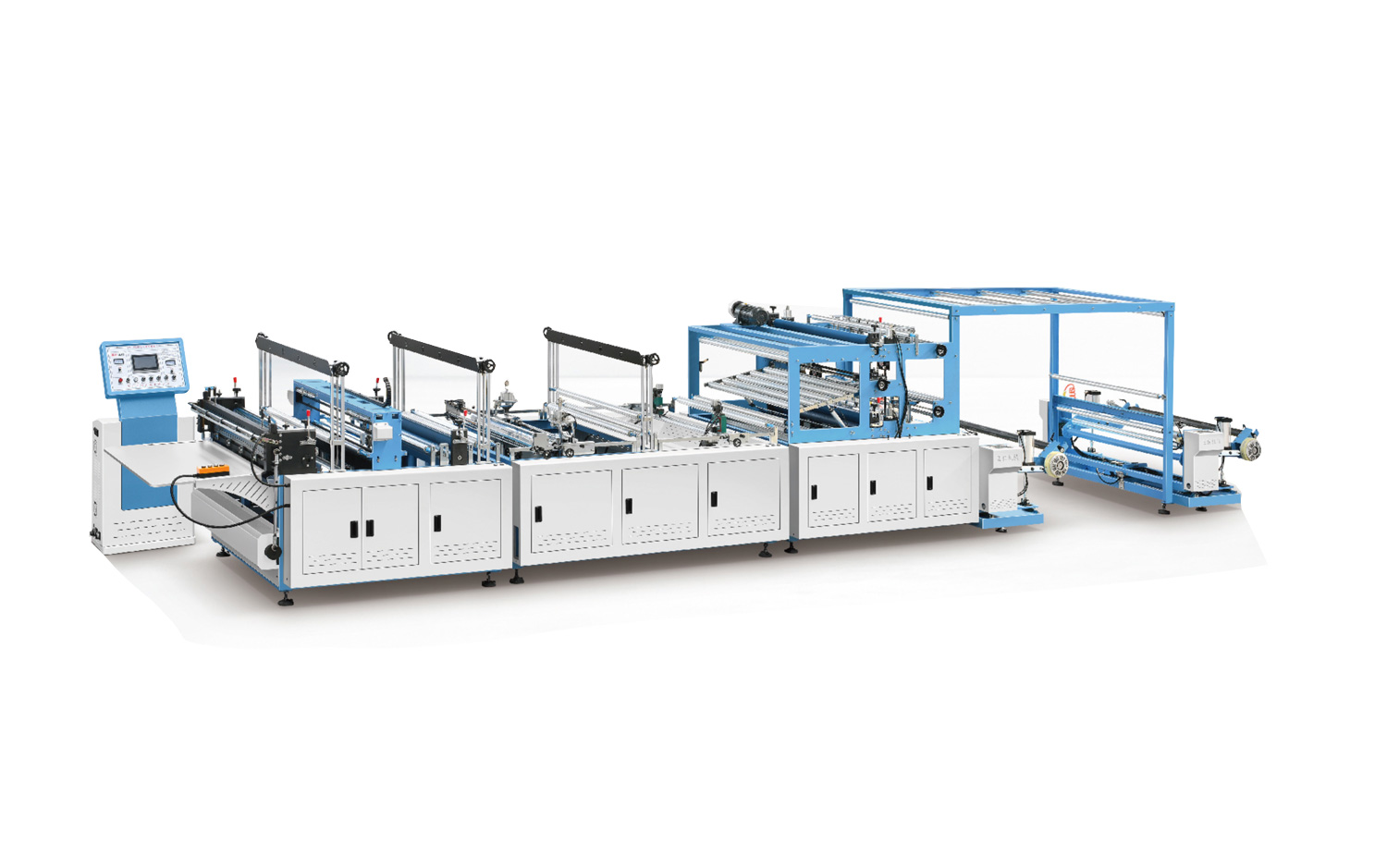 ZXL-1300雙放料無紡布制袋機(jī)(香蕉套袋、衛(wèi)浴潔具套袋、沙發(fā)套袋)